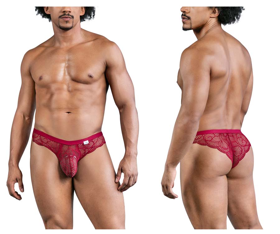 Candyman 99868 Lace Brief Thong