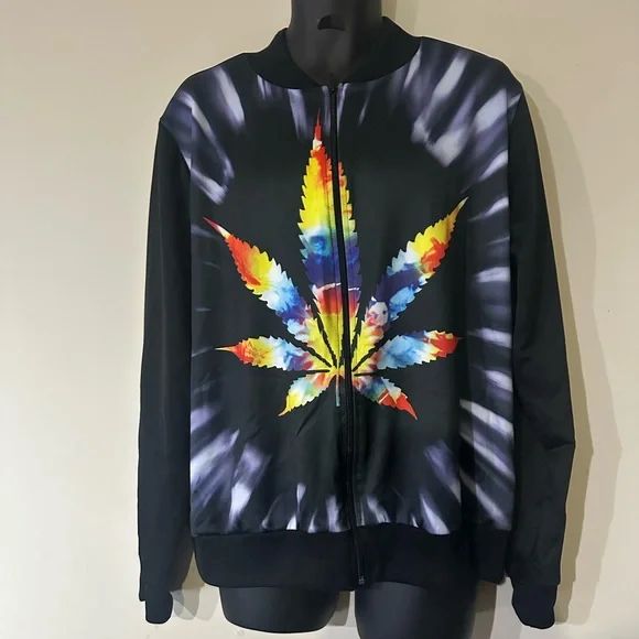 KDNK  KSB-109 Rainbow Leaf Subliminal Track Jacket
