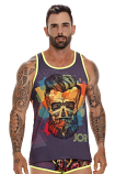 JOR 1657  Rivera Printed Tank Top