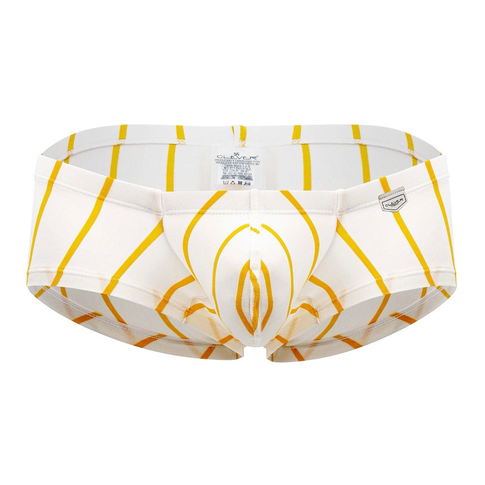 Clever Play Latin Yellow STRIPE Trunks
