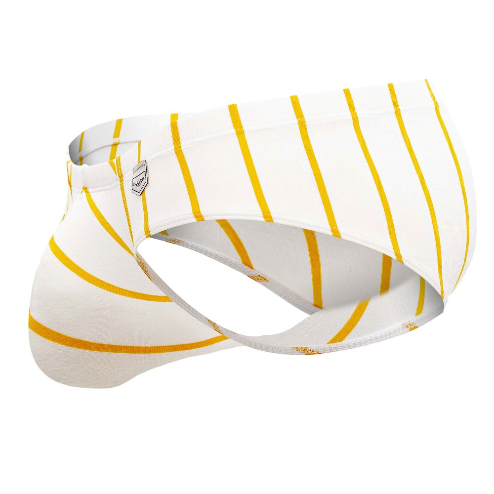 Clever Play Latin Yellow STRIPE Briefs 0583