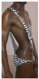 Candyman Zebra Print Singlet 99008