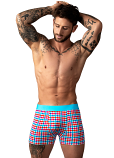 Male Power So Comfy Gingham Boxer Brief 160-306