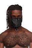 Male Power PAK-157 Triton Black Fetish Mask